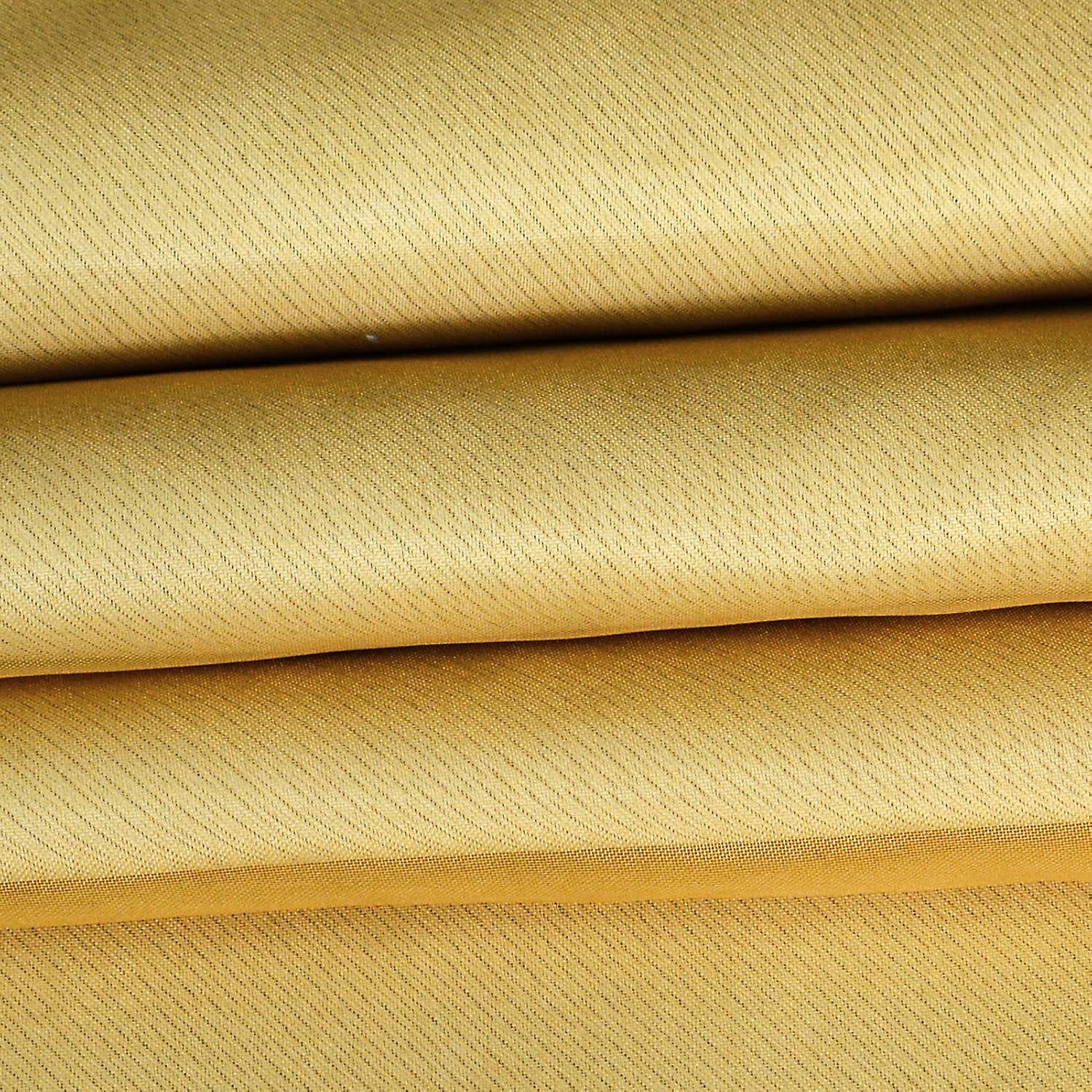 ABREEZE Kids Star Blackout Curtains - Gradient Tulle Overlay Double Layer Sparkle Star Cut Out Curtains (1 Panel, 59 x 84 inch, Beige)