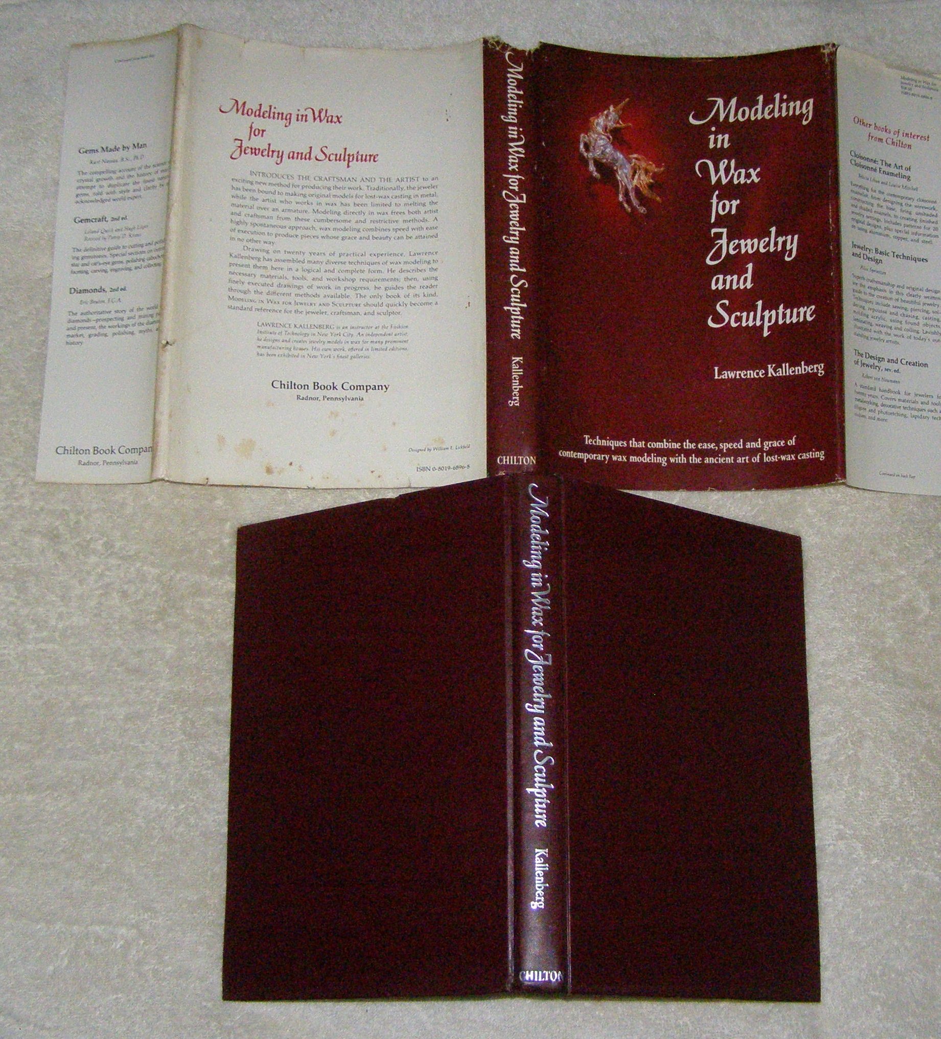 KP Books Modelling in Wax for Jewellery and Sculpture