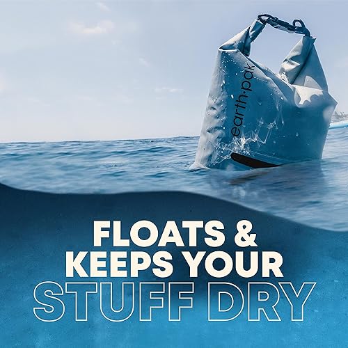 Vista 4 de Earth Pak Waterproof Dry Bag with Zippered Pocket - Waterproof Dry Bag Backpack Keeps Gear Dry