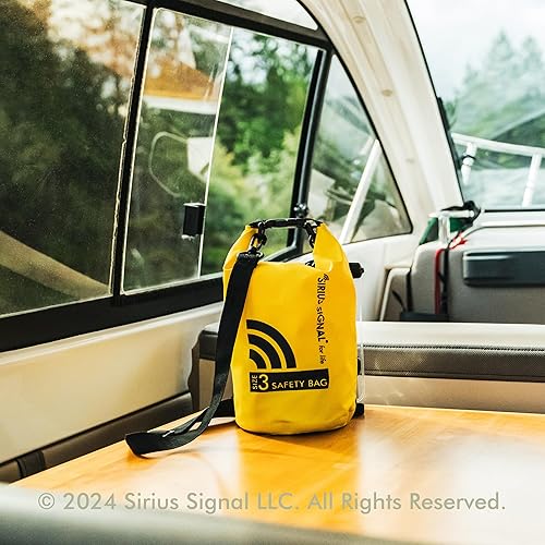 Miniatura 3 de Sirius Signal SB-3L - Kit de bolsa seca SOS de seguridad y emergencia para kayaks, barcos y manualidades de remo, aprobado por USCG