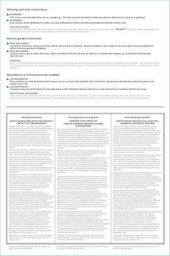 Miniatura 4 de Franklin Brass Somerset 139566 - Gancho para toallas, cromo pulido, accesorios de baño, 2 unidades