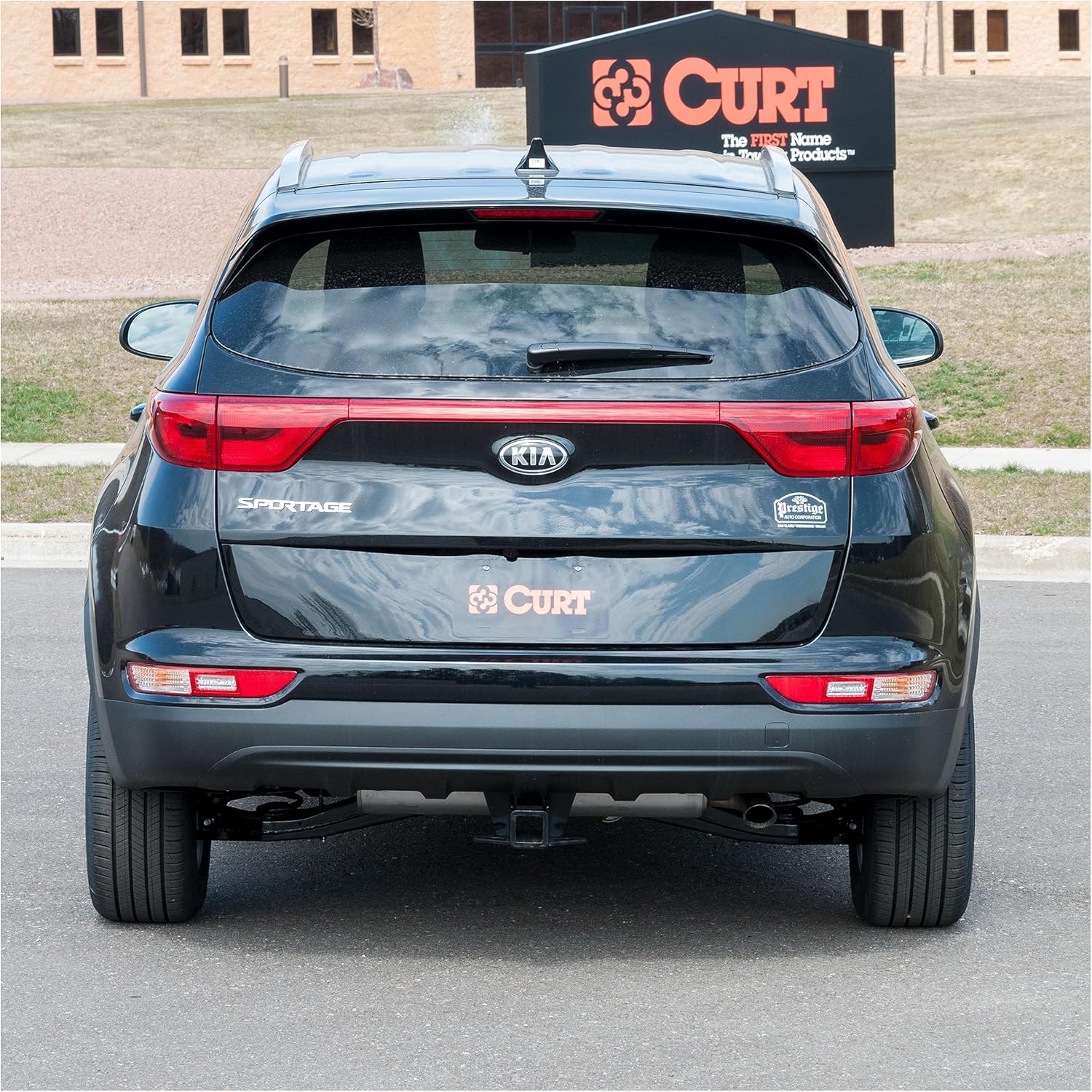 CURT 13281 Class 3 Trailer Hitch, 2-Inch Receiver, Compatible with Select Kia Sportage