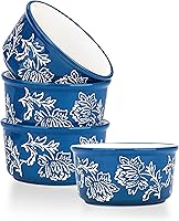 Vista 8 de Wisenvoy Ramekins Creme Brulee Ramekins Ramekins - Ramekins de cerámica para horno (8 onzas)