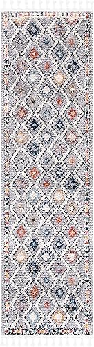 Miniatura 2 de SAFAVIEH Morocco Collection - Alfombra de área de 6 x 9 pies, diseño tribal bohemio marroquí, no desprende pelusa y de fácil cuidado, ideal para