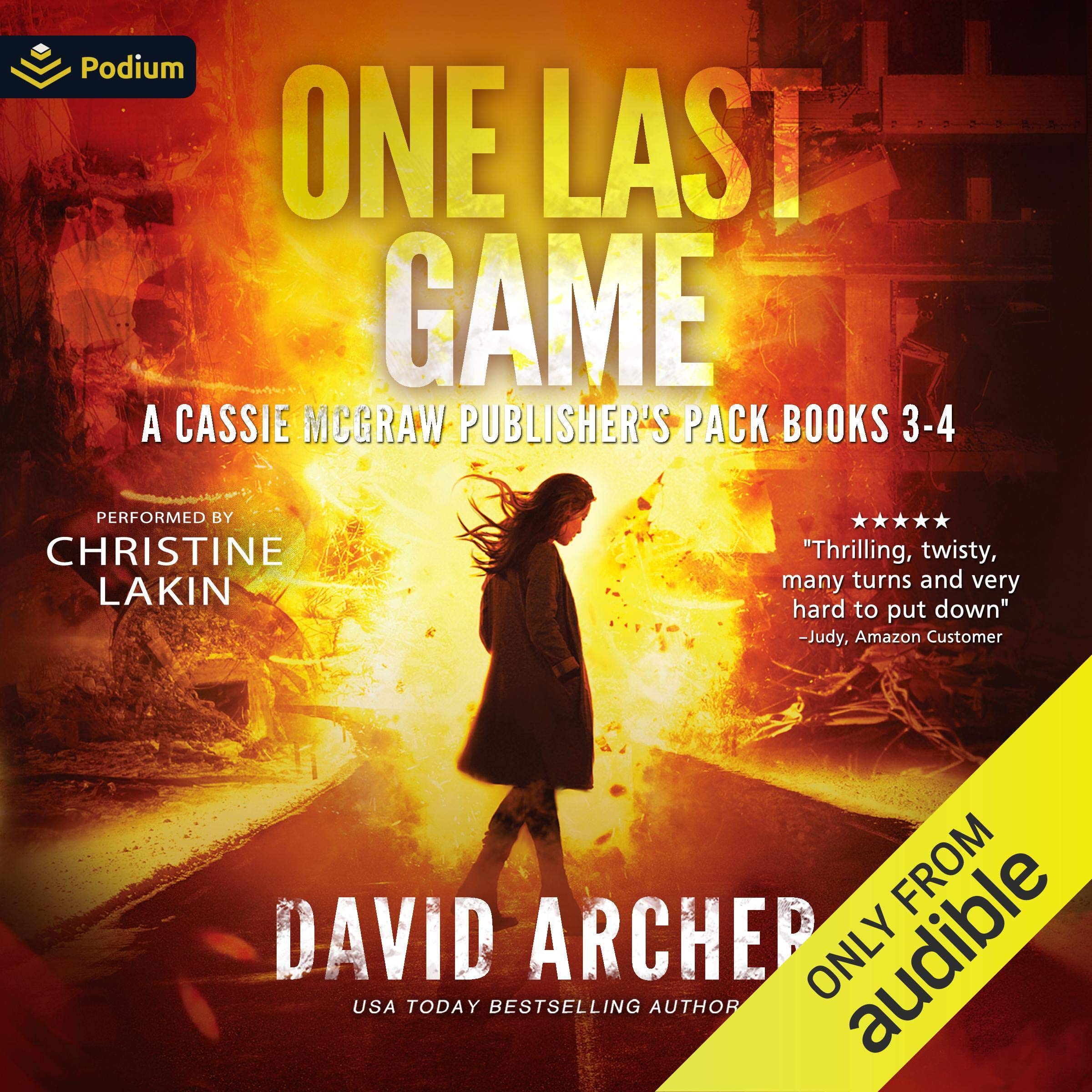 Cover art for One Last Game: A Cassie McGraw Publisher's Pack
