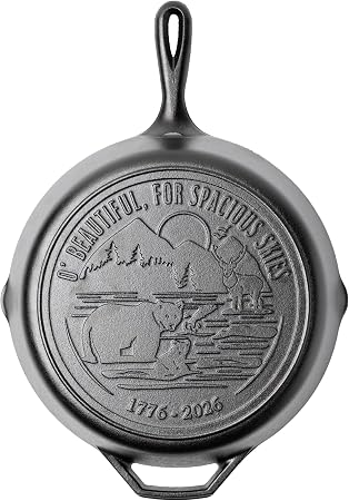 Lodge 12 Inch Cast Iron Skillet – Pre-Seasoned Frying Pan