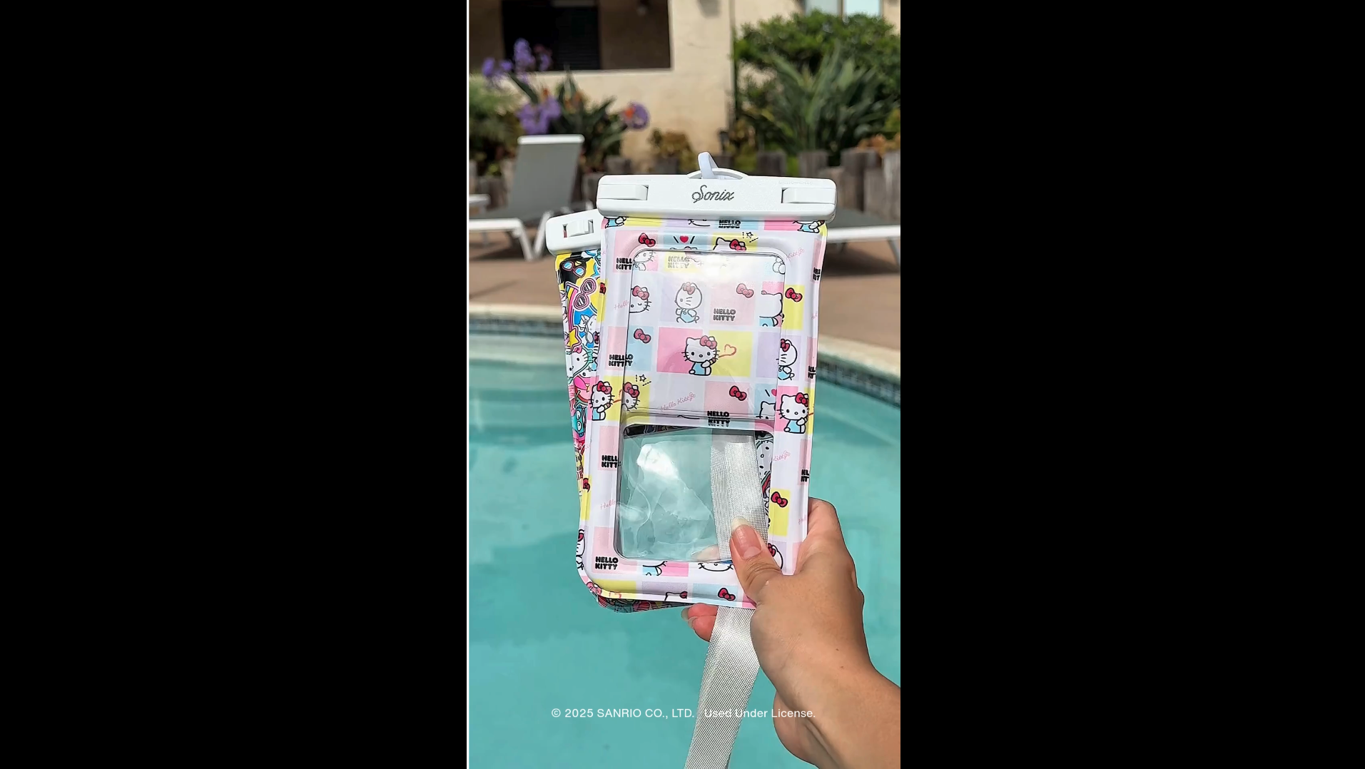 Amazon.com: Sonix x Sanrio Waterproof Phone Pouch - Floating Phone