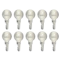 Vista 3 de Reemplazo de llaves de encendido para candados de grúa americana Bauer Yale Diamond Plate - CH512 (2)