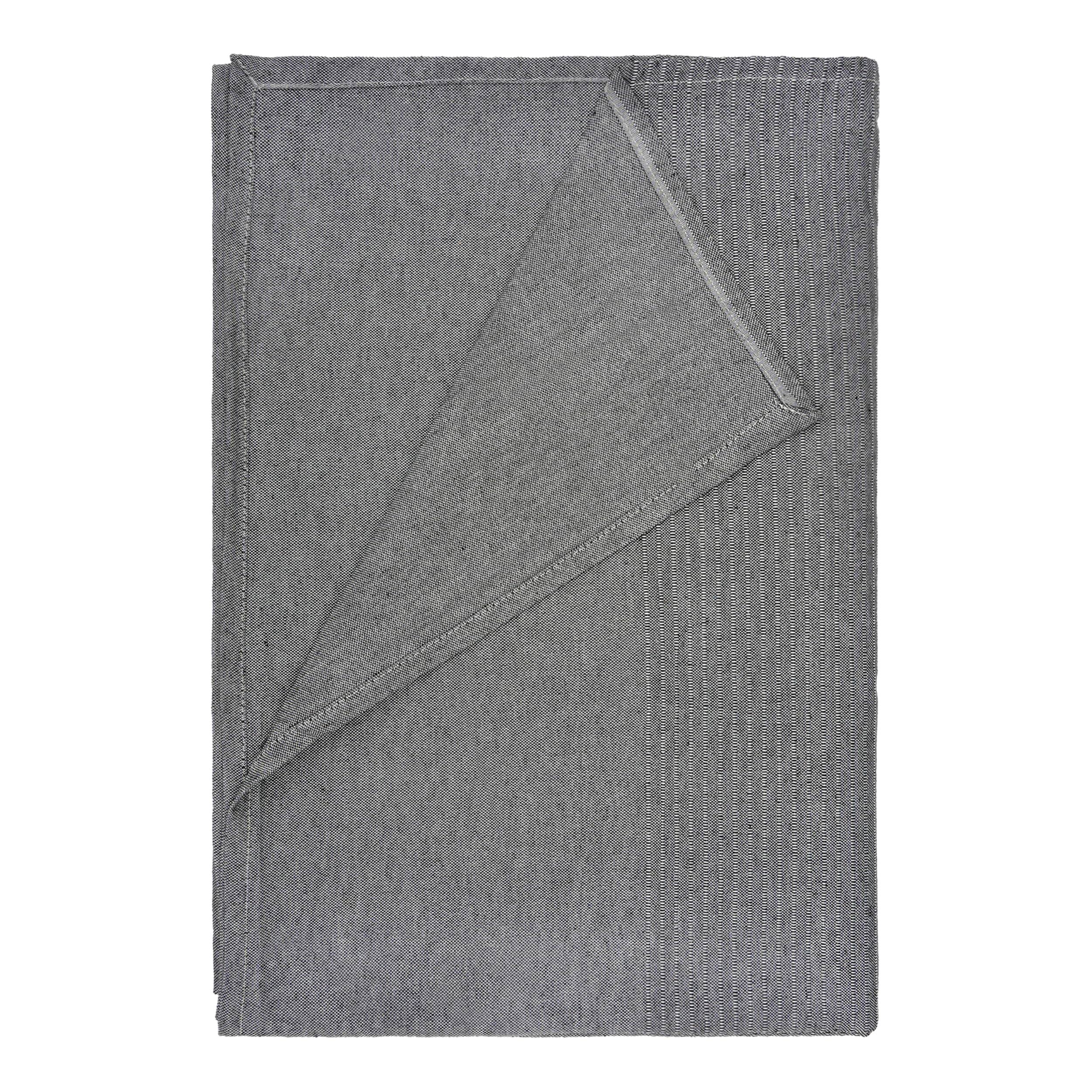 Etrexonline Colcha Multiusos 230x300 cm - Plaid CubreSofá y Cubrecama, Manta Foulard Decorativa y Práctica de Algodón y Poliéster, Jarapa Suave y Cómoda para Sofá - Gris Osculo