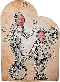 VINTAGE CIRCUS PHOTO STAND IN - Party Decor - 1 Piece