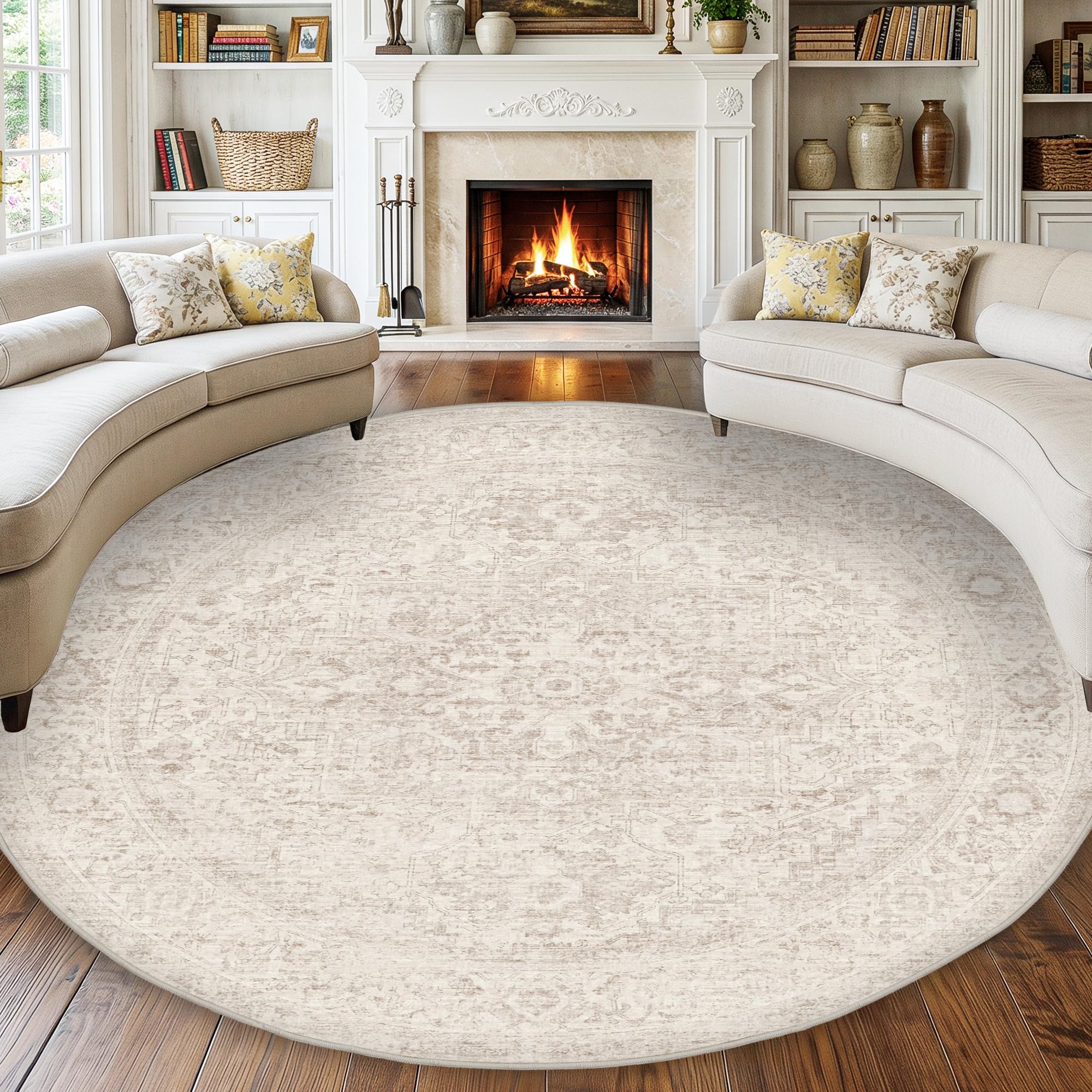 FMFUNCTEX Round Rug