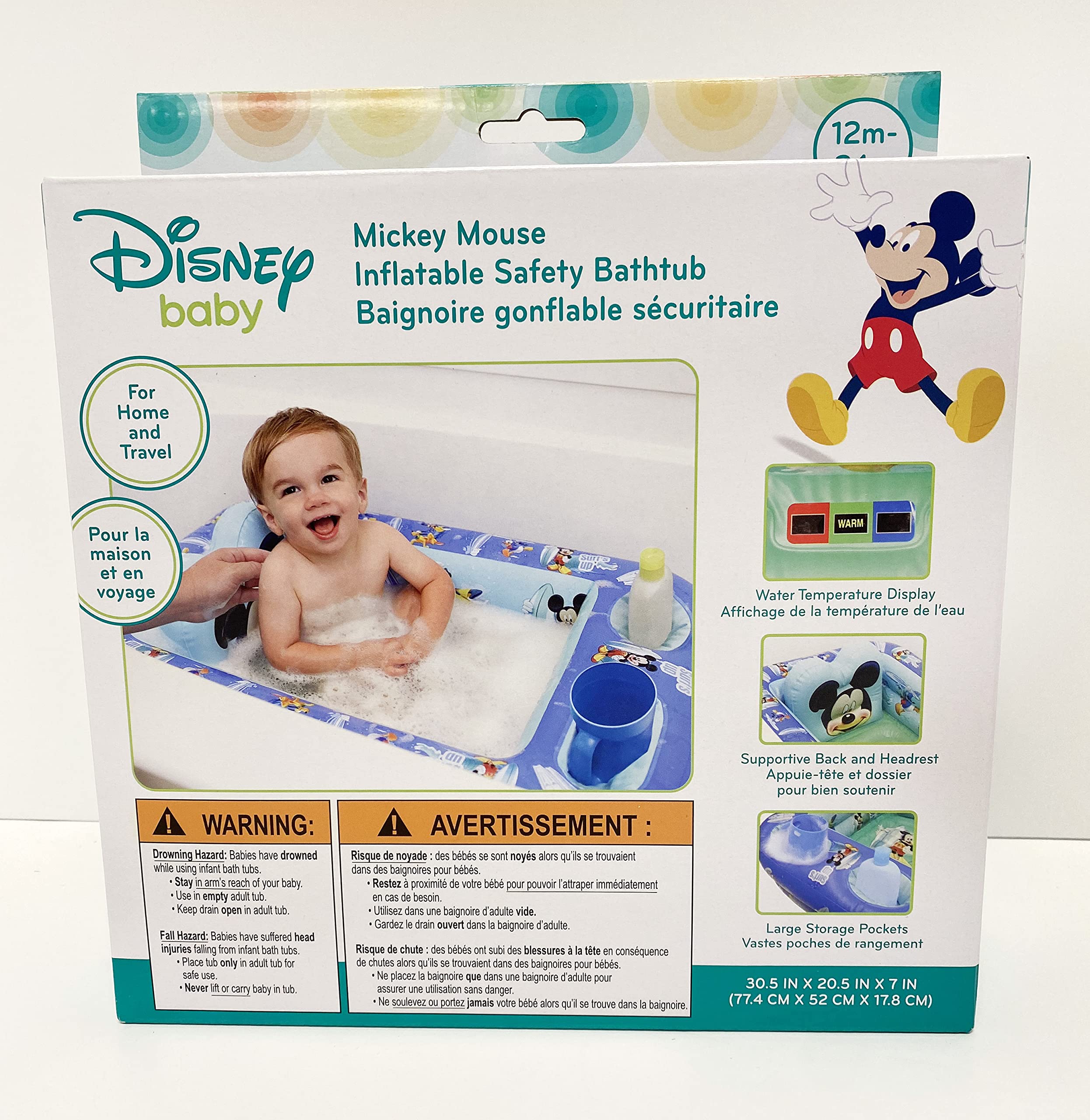 Buy Disney Mickey Mouse AirFilled Cushion Bath Tub FreeStanding