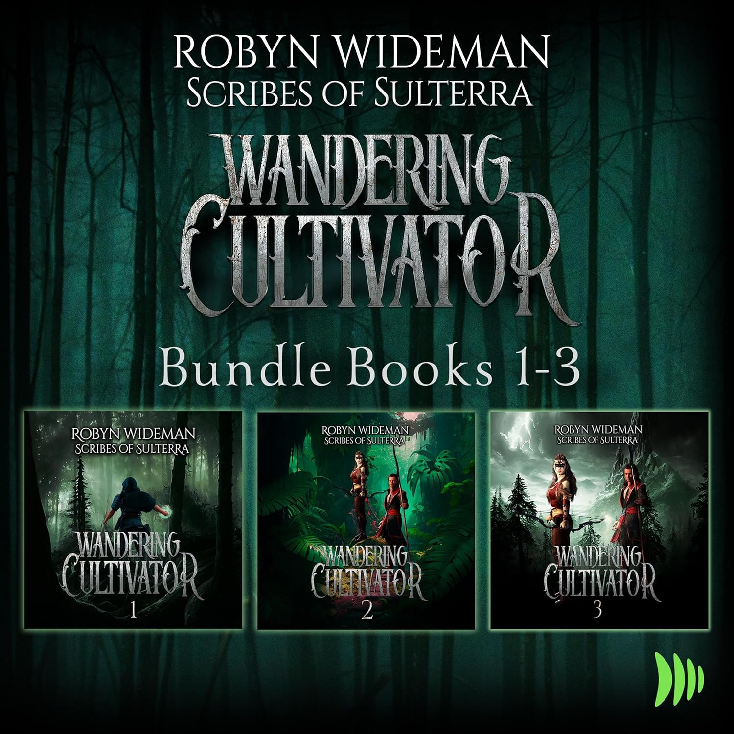 Robyn Wideman Wandering Cultivator, Books 1-3