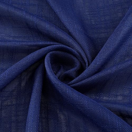 Miniatura 8 de Cenefa de cortina semitransparente con bolsillo superior para ventana pequeña, cocina y baño (52 pulgadas de ancho x 18 pulgadas de largo, verde