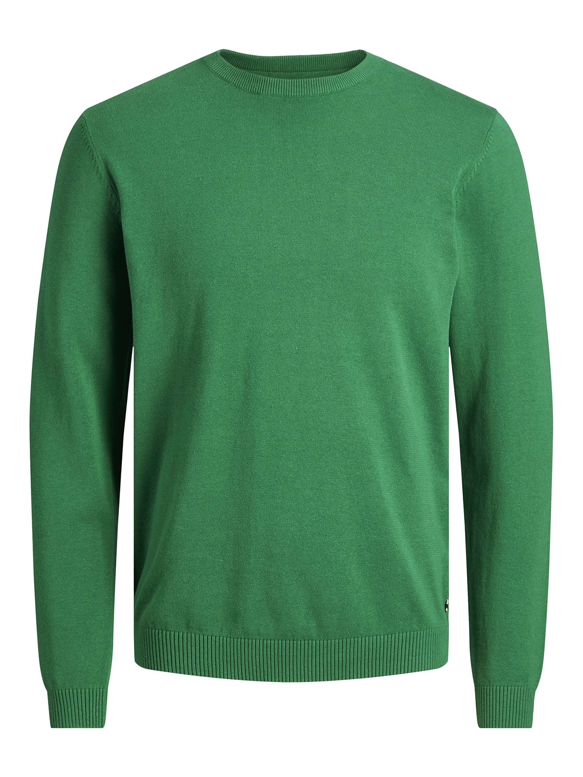 Jack & Jones Men's Verdant Green Jjebasic Knit Crew Neck Noos Sweater, S