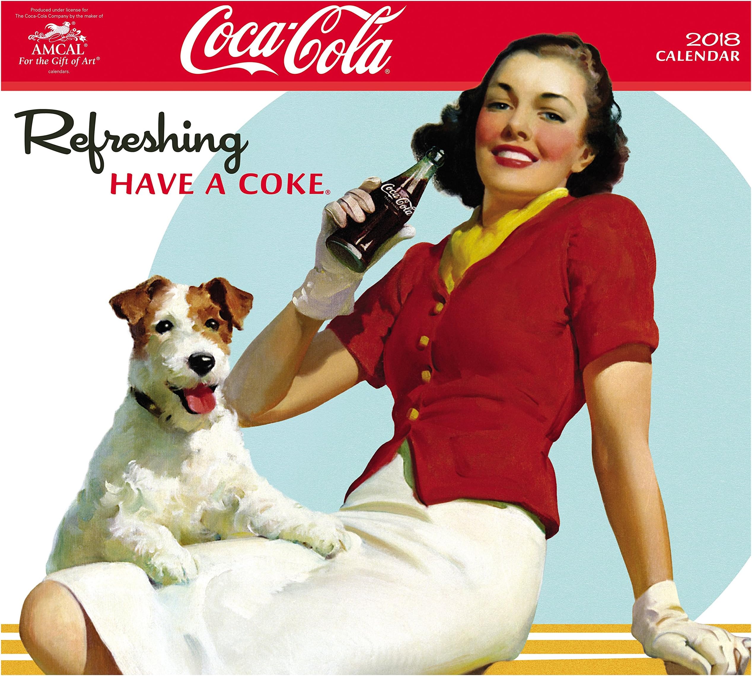Coca-cola 2018 Calendar: With Envelope Calendar – Wall Calendar, July 15, 2017