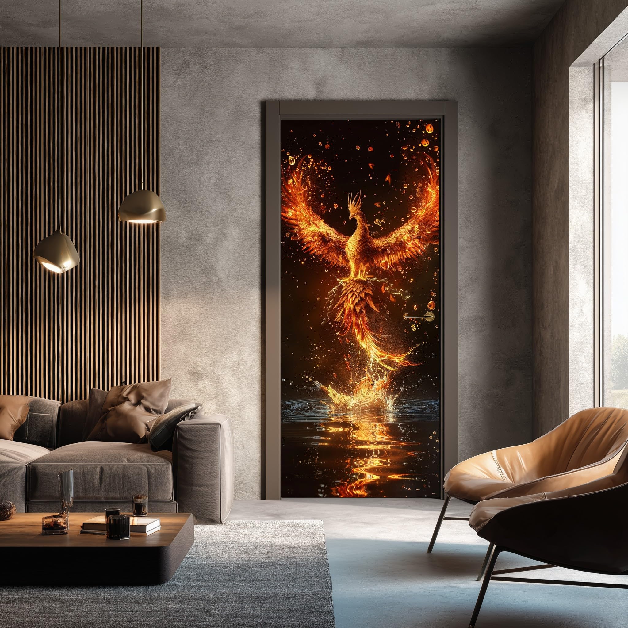 Décoration porte intérieure Conte de Fées pour illuminer votre salon
