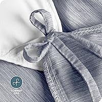 Vista 150 de Bare Home Funda de edredón extra larga – Premium 1800 súper suave – Funda de edredón ligera y fresca – Ropa de cama suave y transpirable