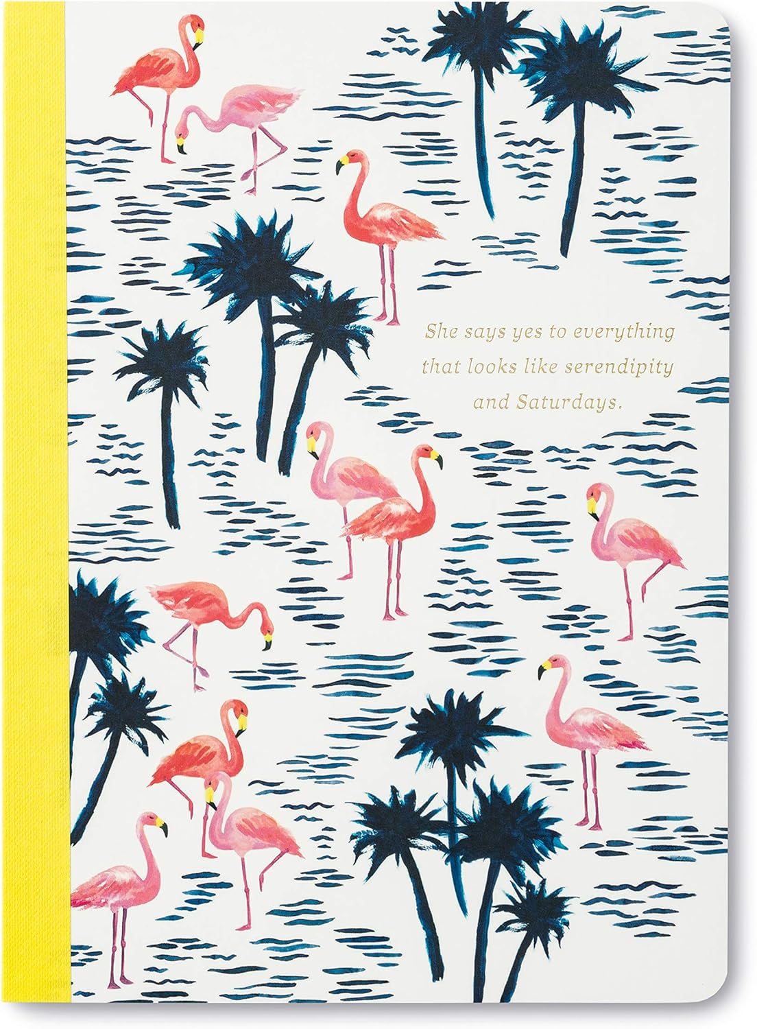 Composition Notebook by Compendium: Some Days, I Just Know There Are Big Things about to Begin. Today, for Example. — Lay-flat binding, 80 lined pages, multicolor, 1 ea (6986)