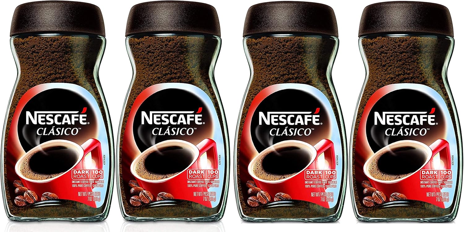 Nescafe Clasico Instant Coffee,7 Ounce 4 Bottles Buy Online at Best Price in UAE Amazon.ae