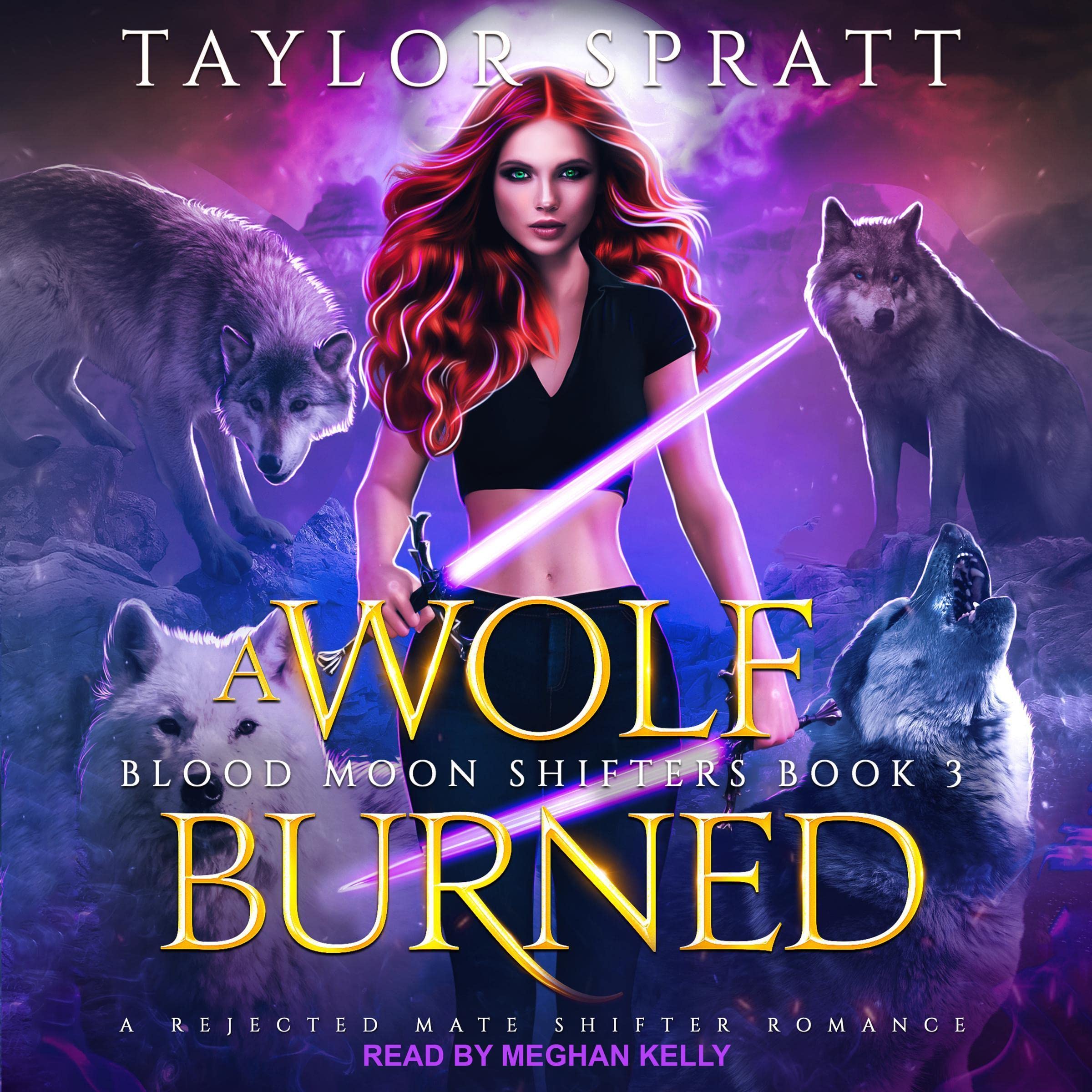Cover art for A Wolf Burned