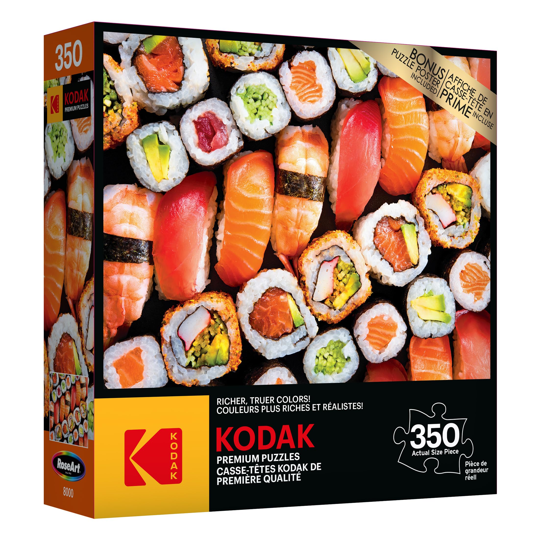 Amazon.com: RoseArt - Kodak Premium -Japanese Sushi Collection