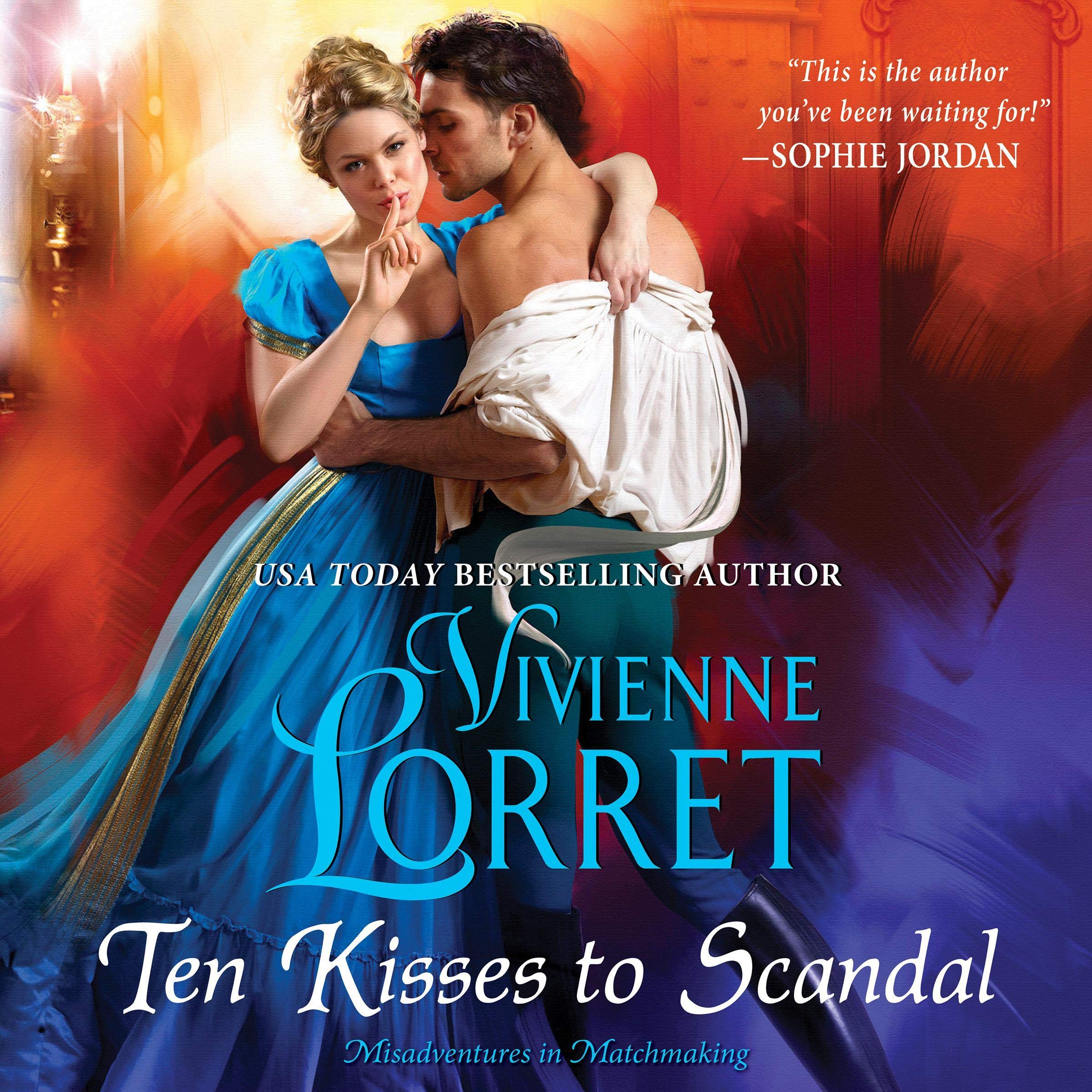 Cover art for Ten Kisses to Scandal