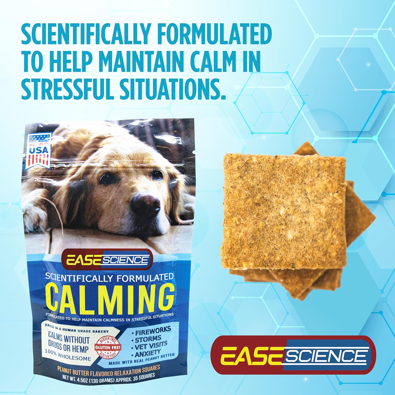 Crunchy Calming Squares