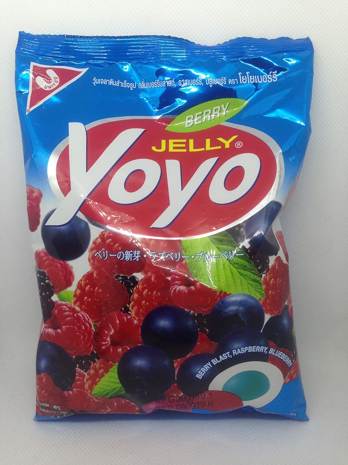 Buy YOYO, Jelly Berry Brerry Blast, Raspberry, Blueberry Flavor, 80 g