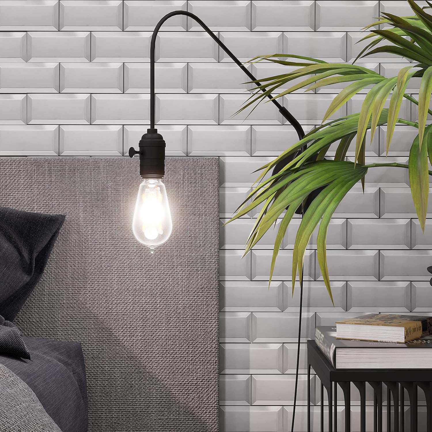 Avant Decor | 剥がして貼る バックスプラッシュタイル | キッチンとバスルーム用の壁タイル | アルミニウム 3D 地