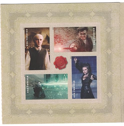 Miniatura 4 de Folleto de 20 sellos eternos con diseño de Harry Potter, EE. UU. 2013, Scott 4825-44