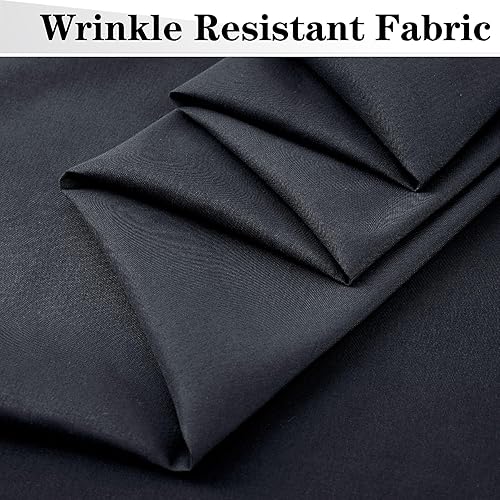 Miniatura 5 de Cortinas de fondo de 10 x 10 pies, paneles de cortinas de fondo negro para fotografía para baby shower, fiesta de cumpleaños, decoración del hogar,