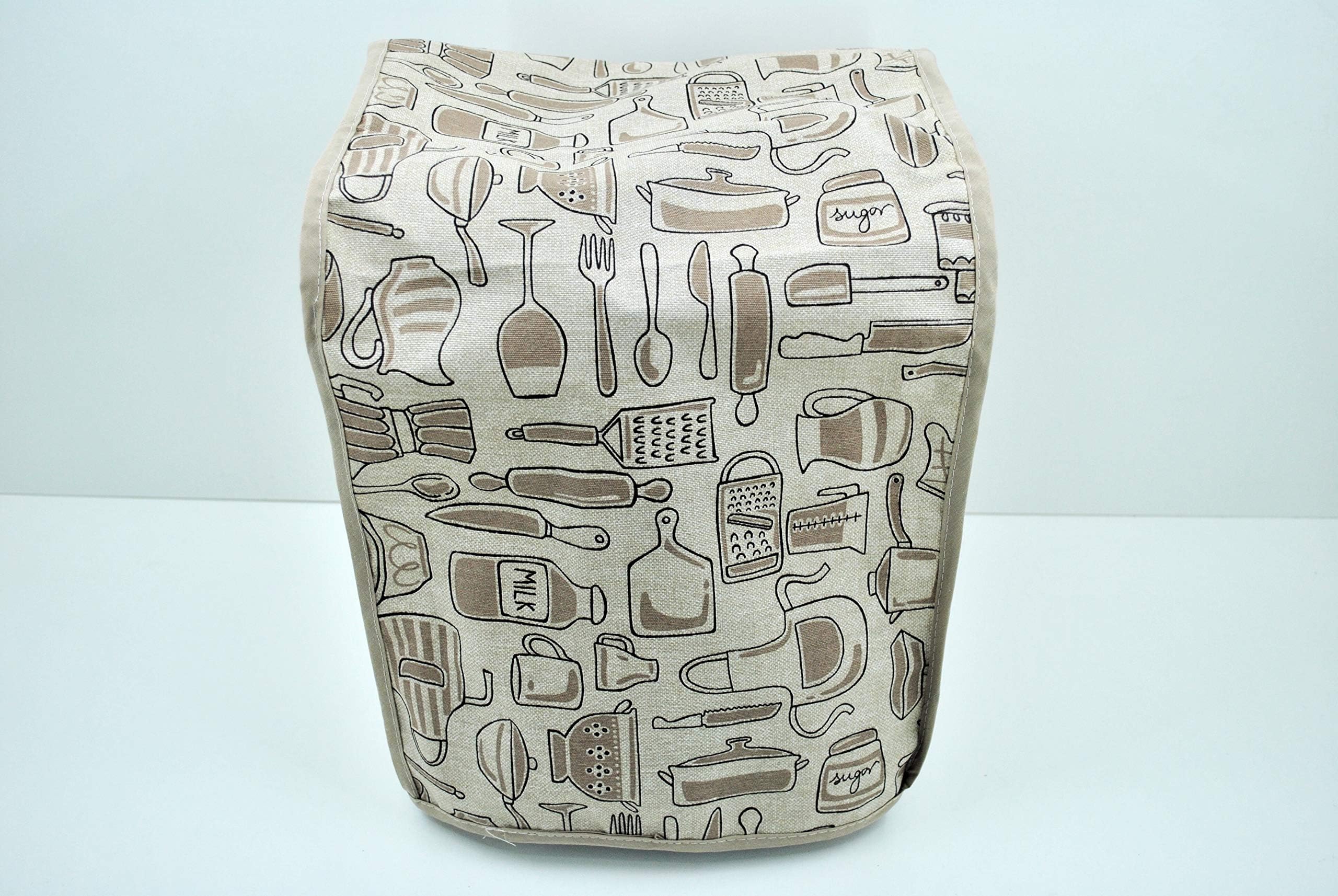 Luxja Housse Anti-poussière Compatible Avec Instant Pot De 6 Litres (fermée En Bas), Fermeture éclair Compatible Avec Instant Pot De 6 Litres (avec Poches Pour Accessoires, Design Brevet), Gris