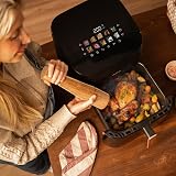 Cecotec Friteuse sans Huile avec Grill 6.5L Cecofry&Grill Smokin' 6500 Plus. 2200 W, Frit, Grille et Planche, Température Réglable 40-200ºC, Fumoir Intégré, Double Grill, 10 Menus, Fenêtre Frontale - 5