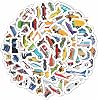 303 Pcs Tractor and Truck Stickers