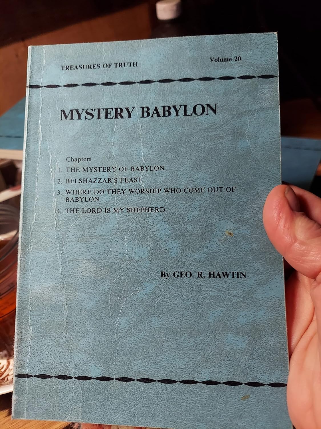 Mystery Babylon (Treasures of Truth, 20): George R. Hawtin: Amazon.com ...