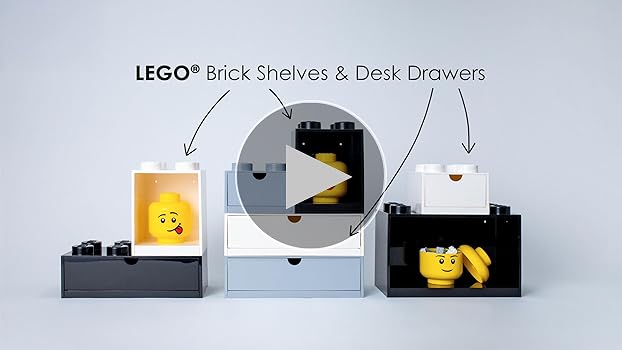 Amazon.com: ROOM Copenhagen Lego Storage Brick 4 Desk Drawer