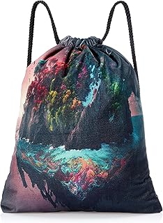 TAT DRAWSTRING BAG - 659, MultiColor, Large