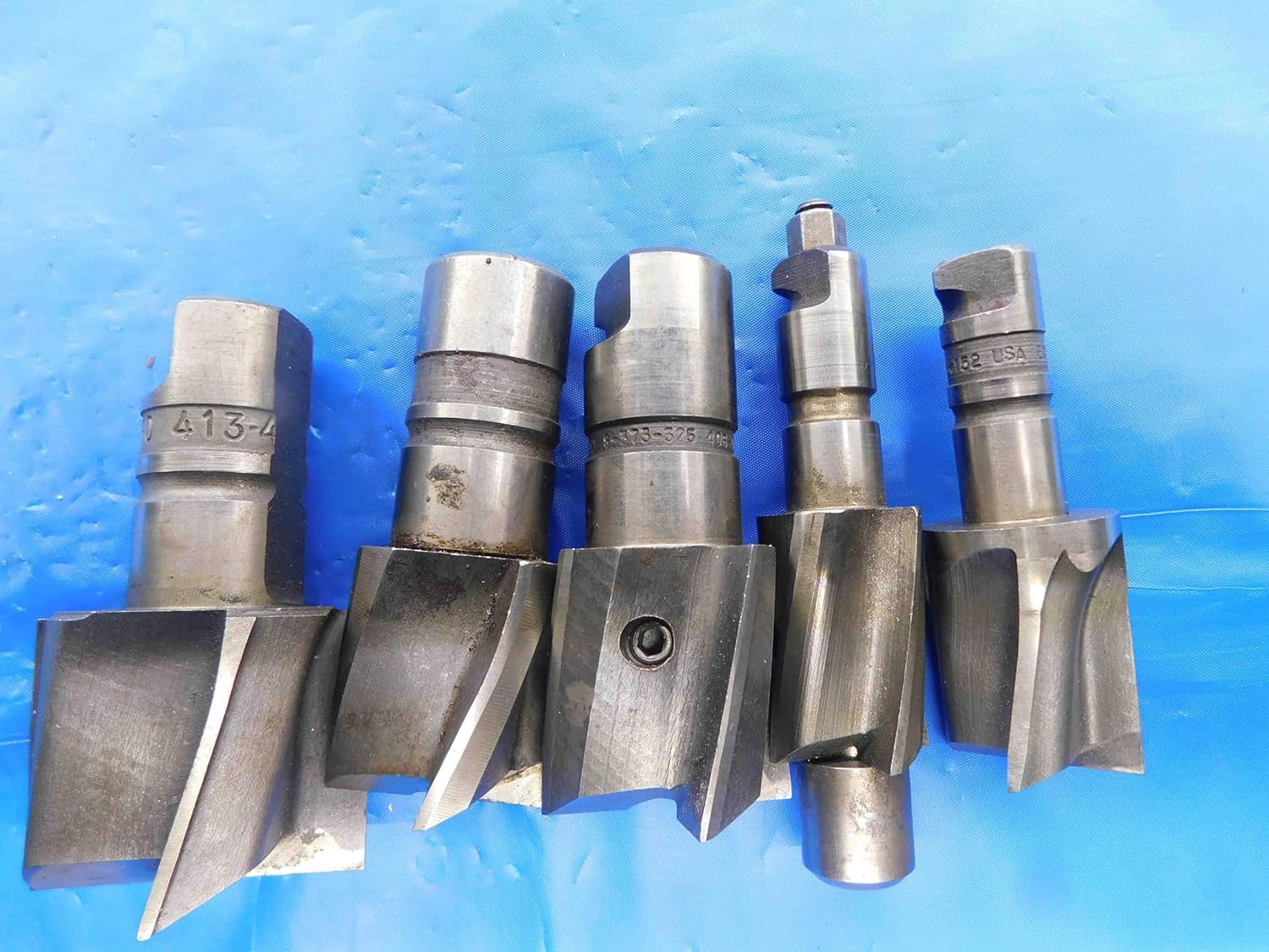 5PCS Eclipse Quick Change HSS COUNTERBORES Sizes from 31/32-1 39/64 PIN Drive - BT0376CF2