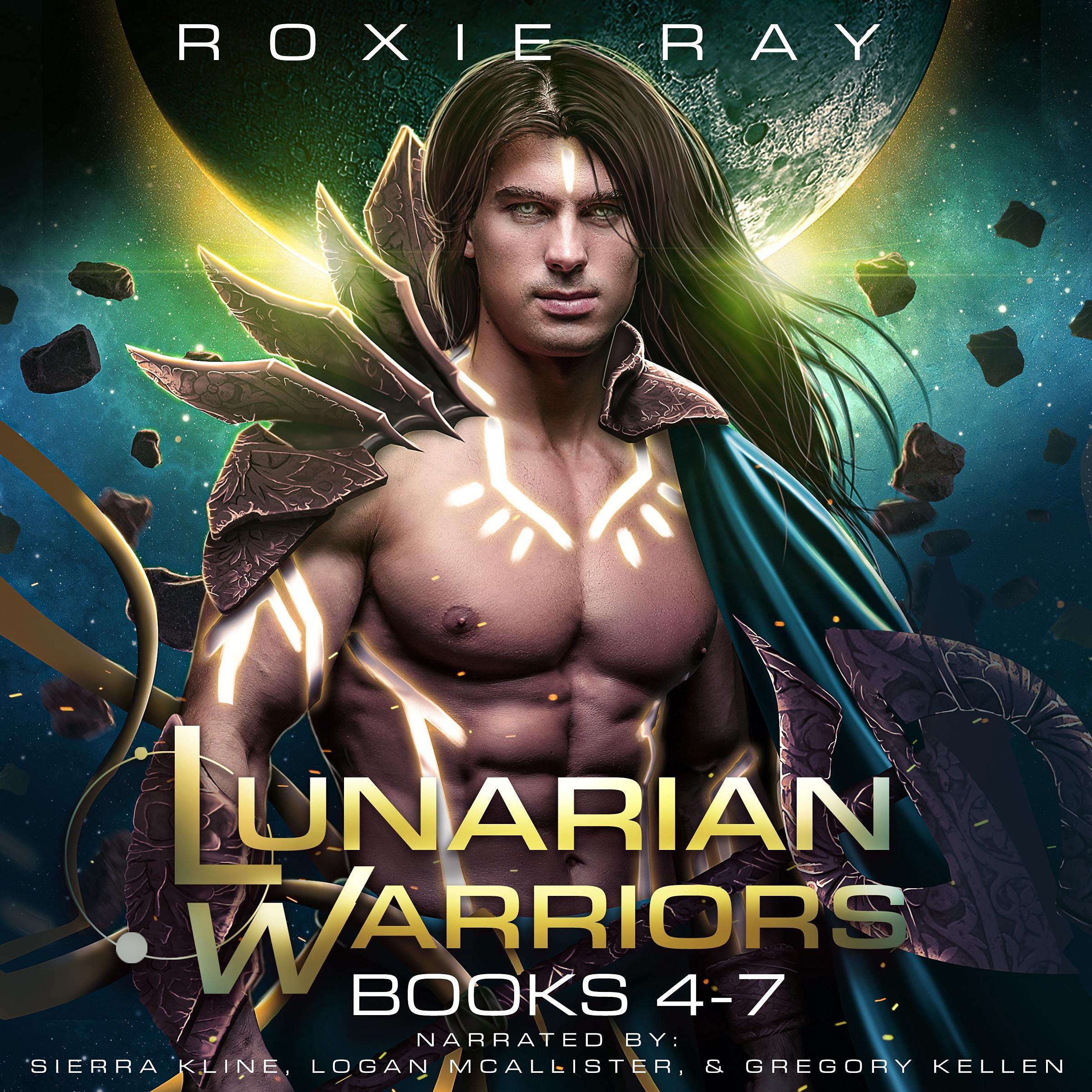 Cover art for Lunarian Warriors Books 4-7