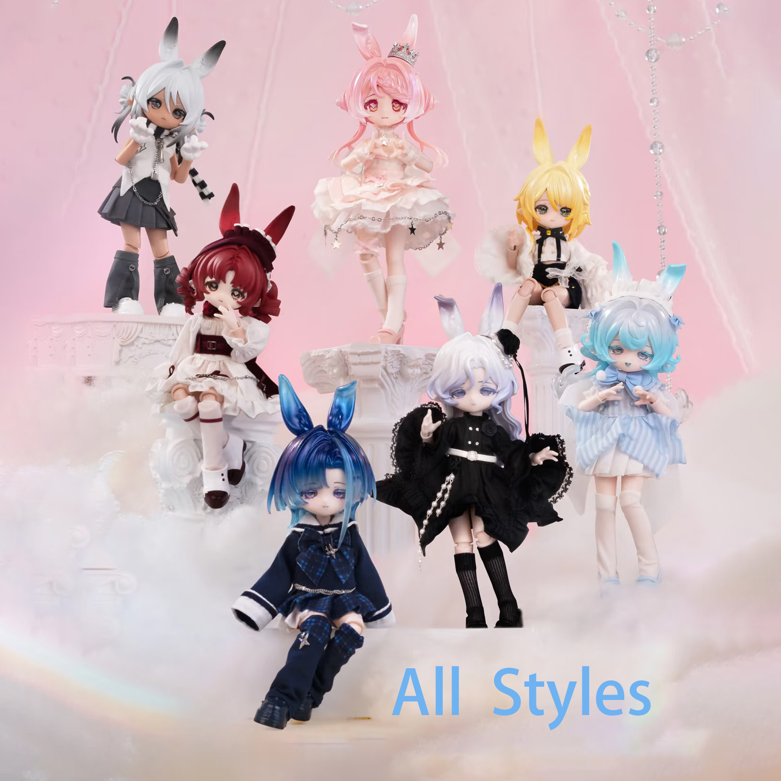 Amazon.com: GNATAPIAY 1/12 BJD Dolls Blind Box,Kawaii BJD Dolls