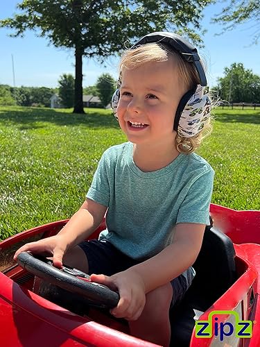 Miniatura 7 de ZIPZ Baby & Toddler Earmuffs - Baby Headphones for Noise - ANSI-Certified Ear Protection - Safe for Soft Spots - 0-4 yrs