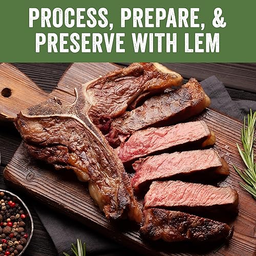 Miniatura 5 de LEM Productos 640 Sierra de carne de 16 pulgadas mango negro con leva de ajuste