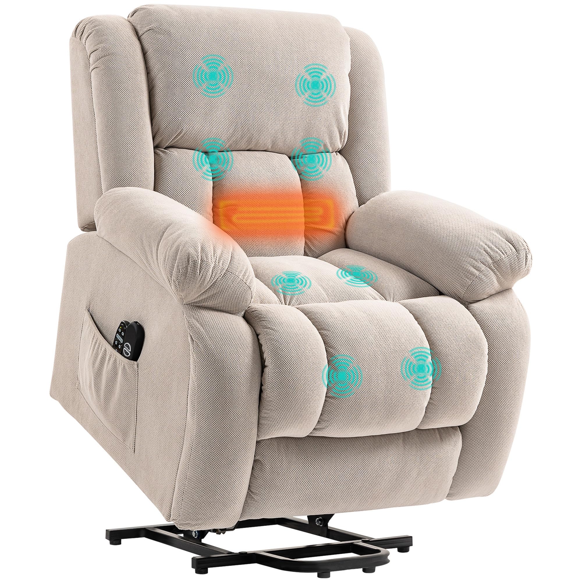 homcom fauteuil releveur électrique