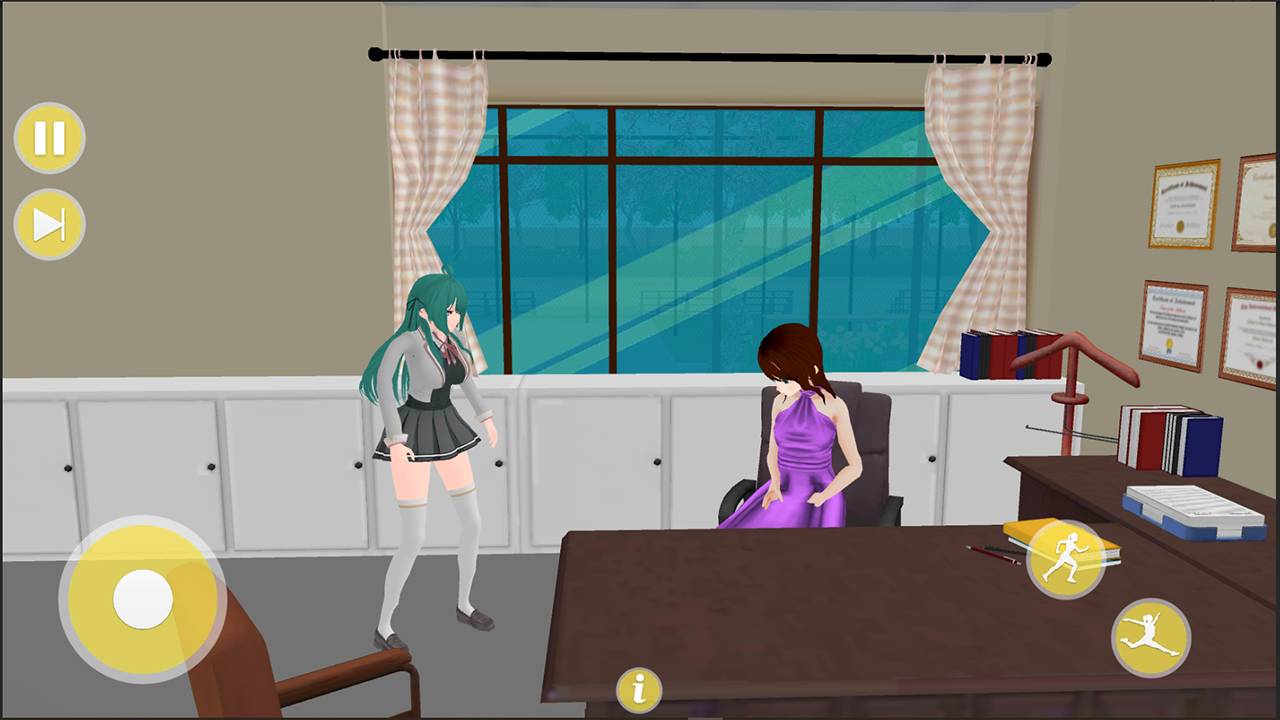 High School Japanese Teacher Girl Fun Life Simulator 3D Game - App on ...