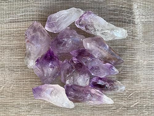 Miniatura 8 de GAF TREASURES Puntos de amatista al por mayor, puntos de amatista naturales, cristales curativos de puntos de amatista crudos (puntos de amatista,