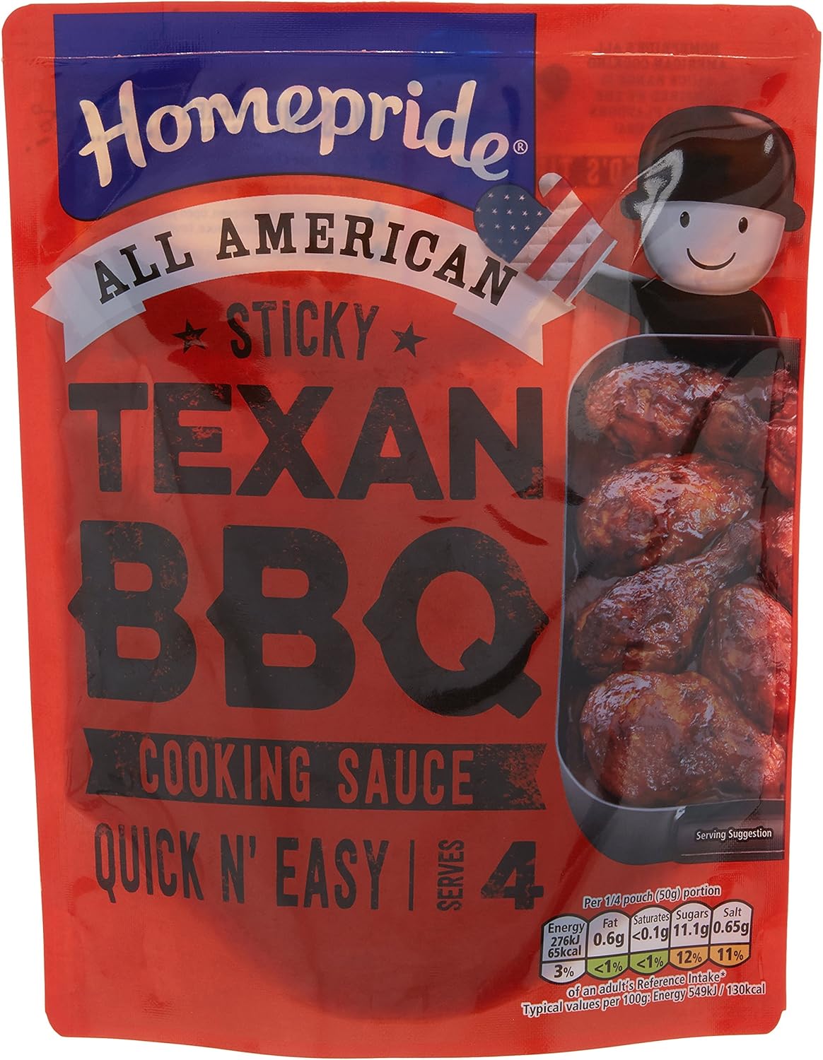Homepride American Texan BBQ Cooking Sauce, 200 g Amazon.co.uk Grocery