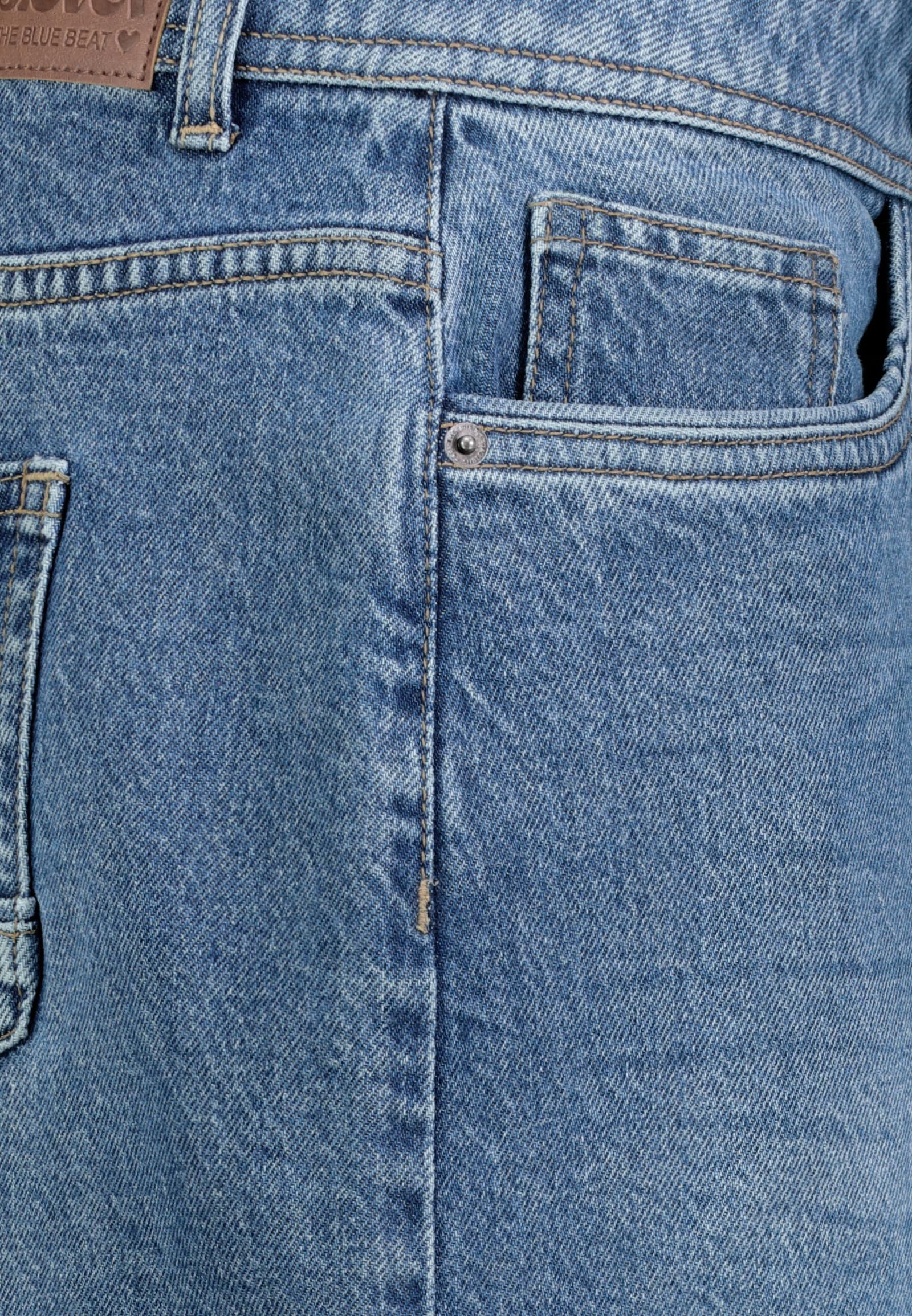 Sublevel Gonna in jeans, taglio lungo, maxi Midi, mini, vestibilità normale, stretch, denim