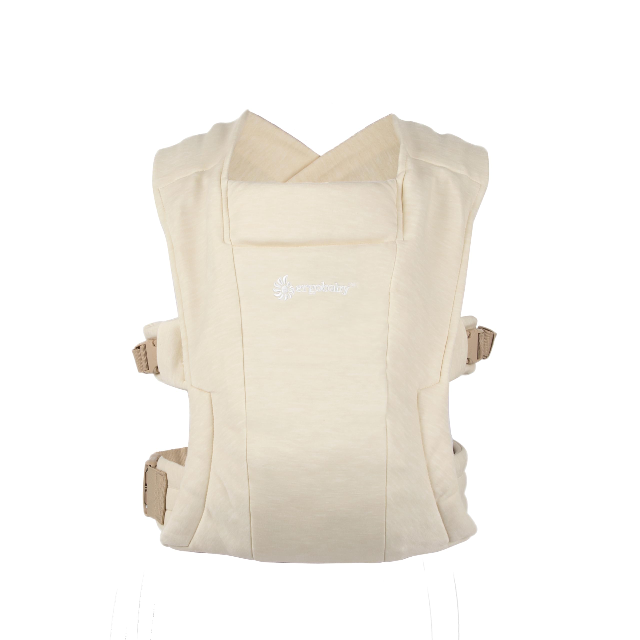 Ergobaby Bcemacrm Baby Belly Carrier for Newborns from Birth Extra Soft Embrace, Beige