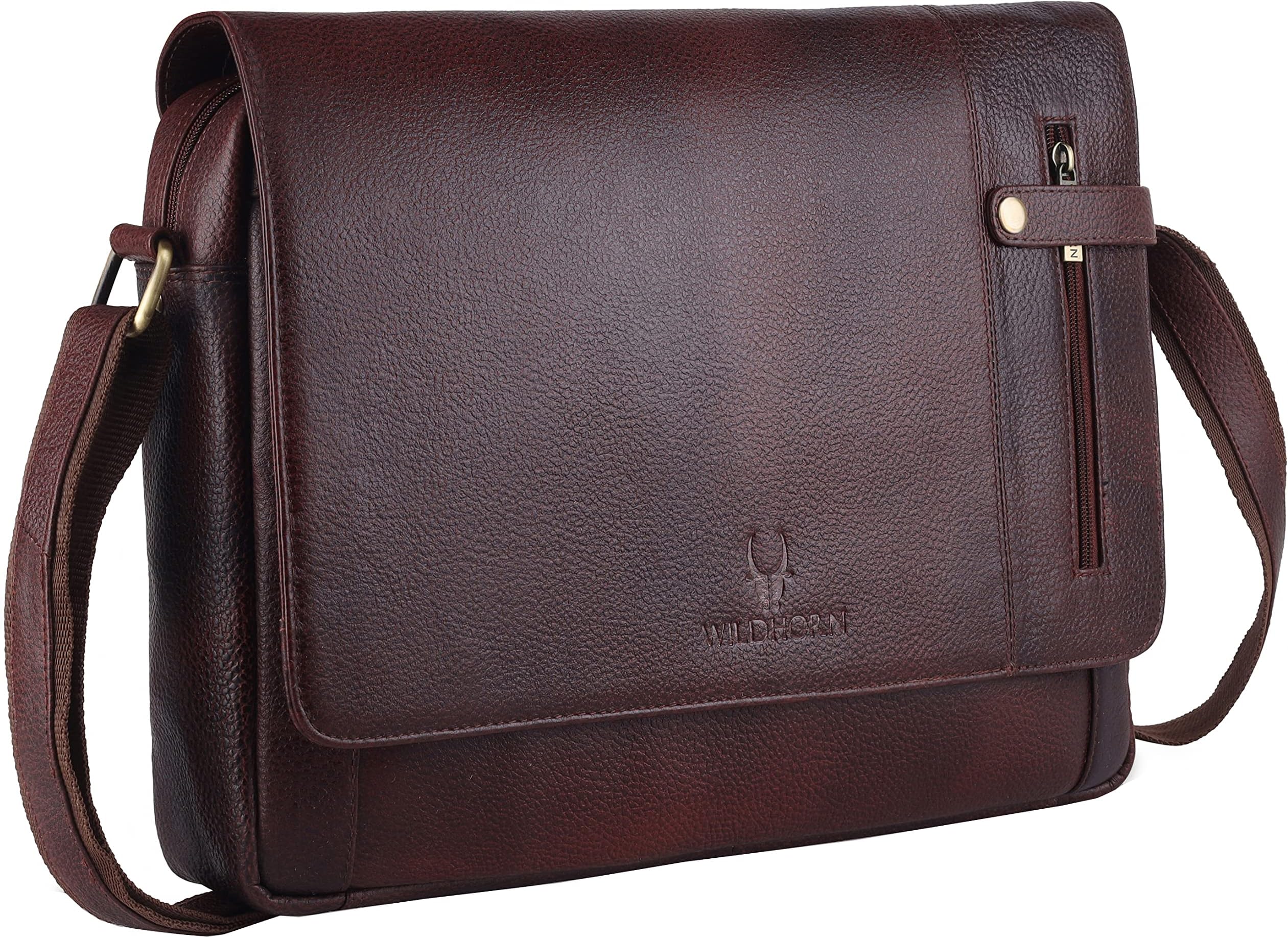 WildHorn Mens Laptop Messenger Bag MESSENGER BAG (pack of 1)